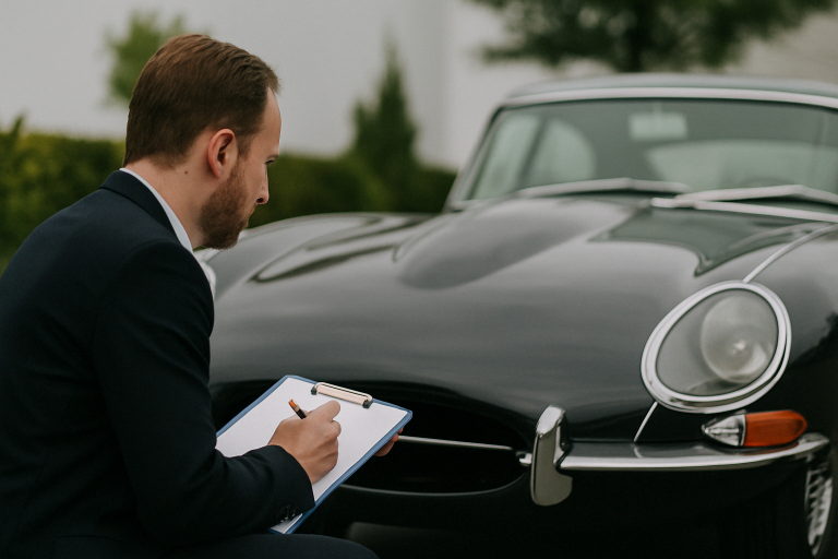 Oldtimer Gutachten Jaguar